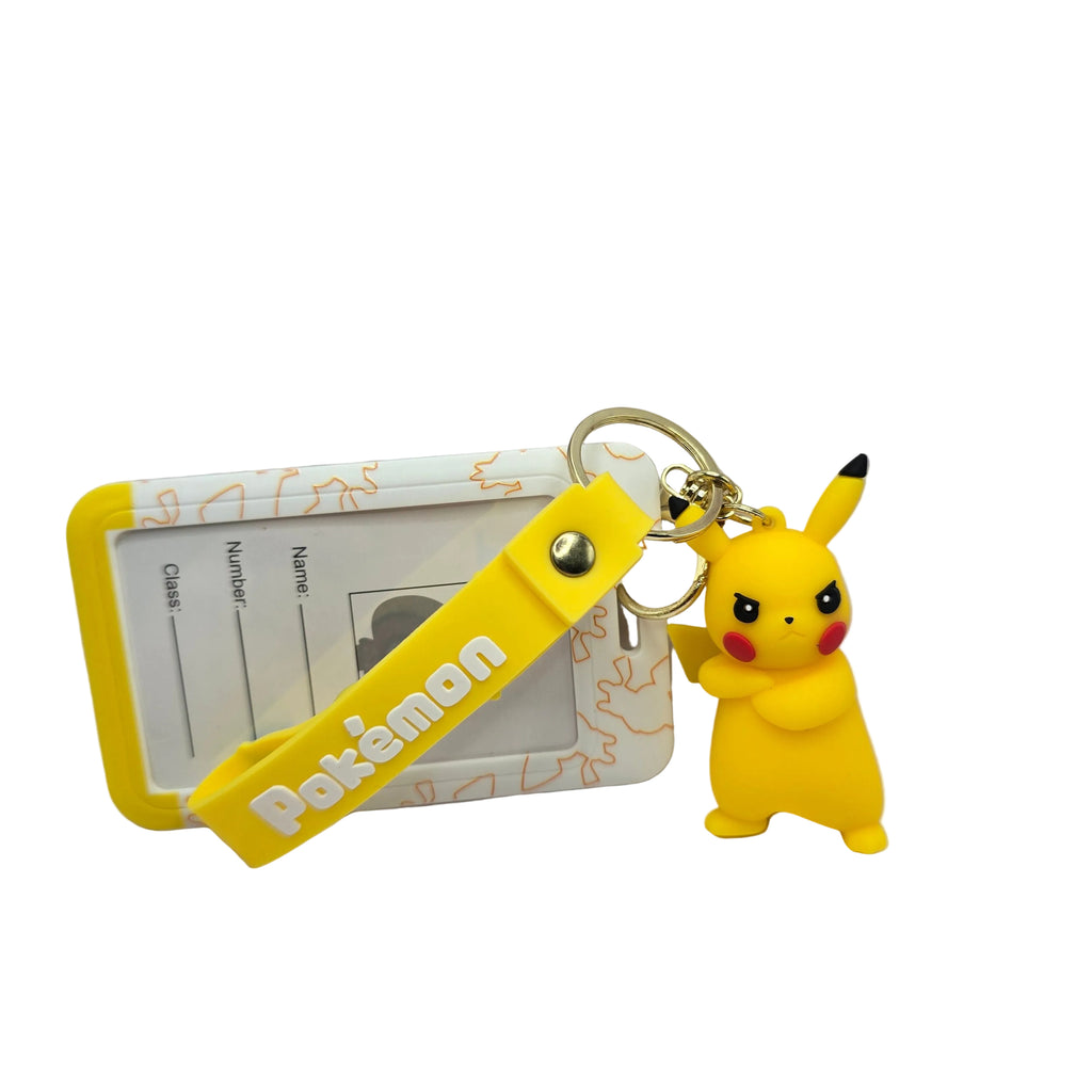 Pikachu ID Card Keychain