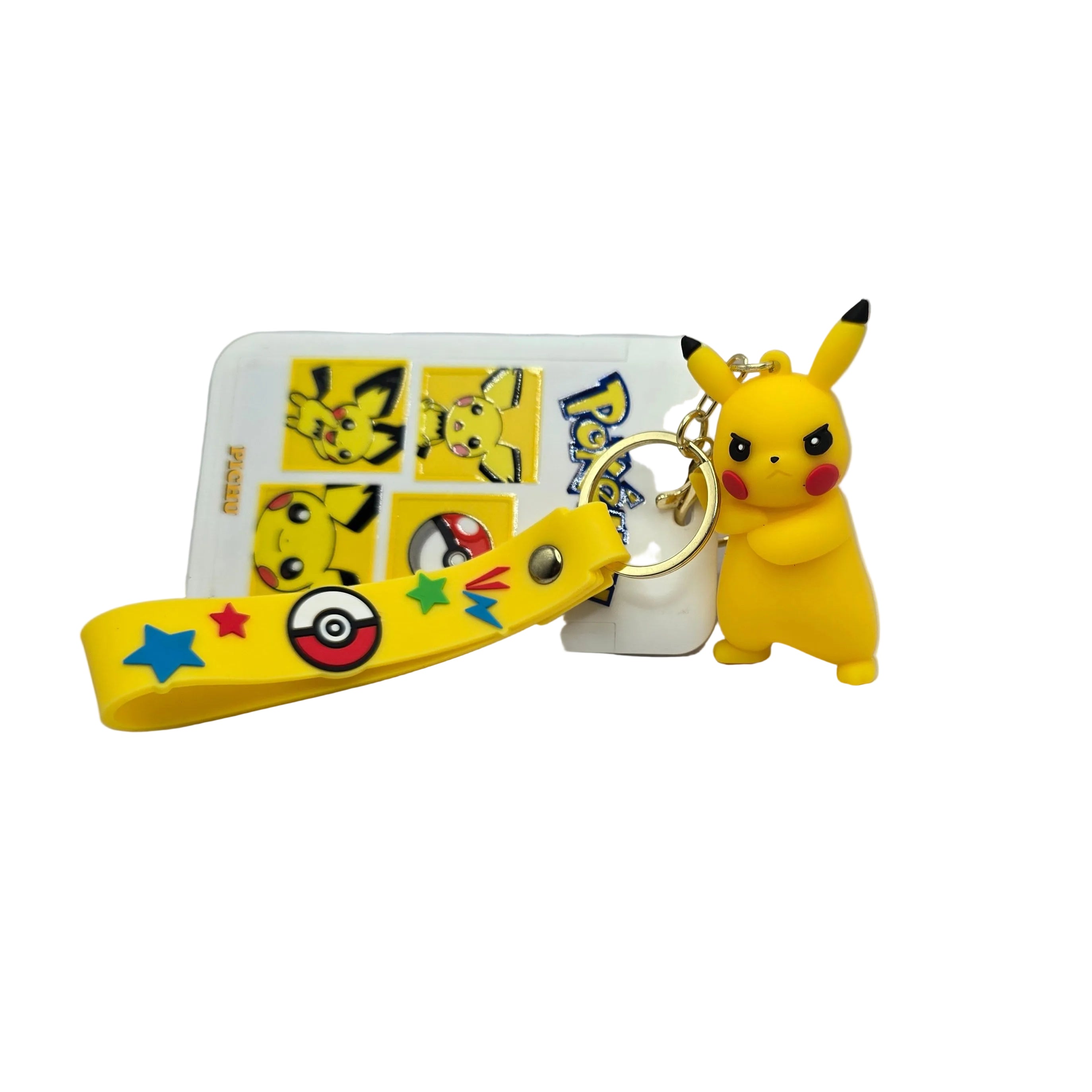 Pikachu ID Card Keychain