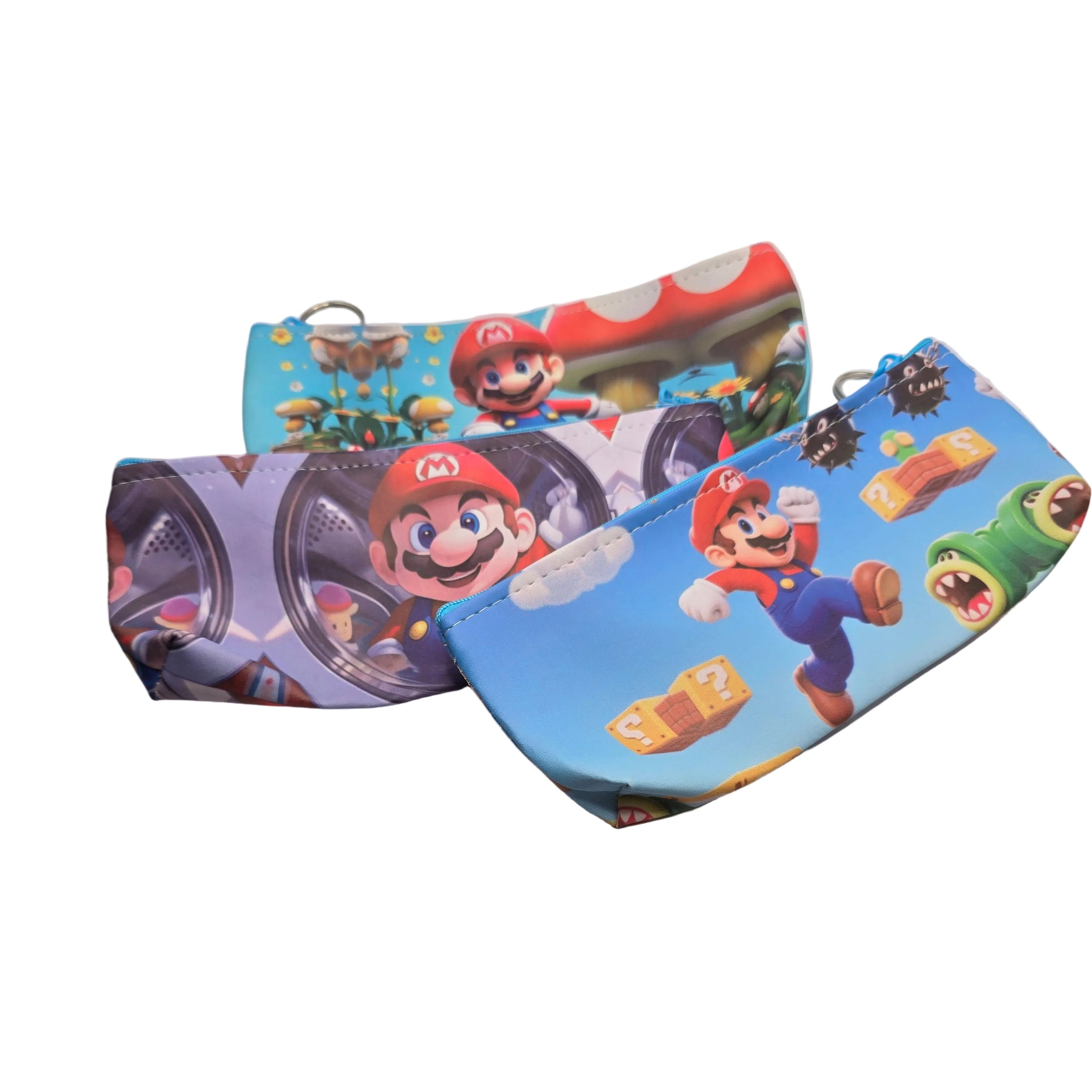 Mario Pencil Pouch with Keychain