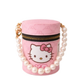 Lip Gloss Case with Pearl Handle