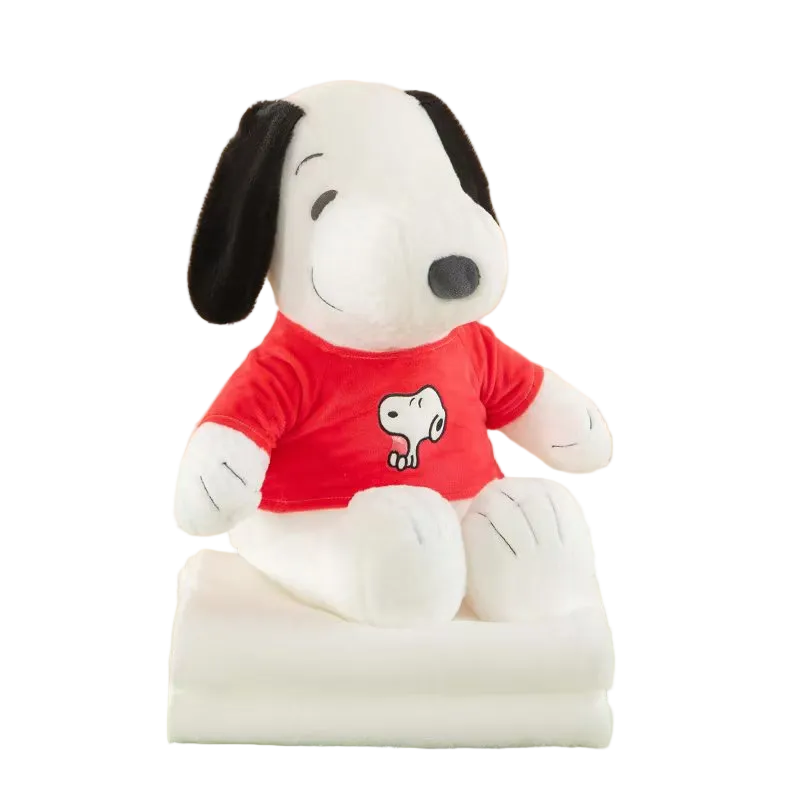 Snoopy Plush with Blanket