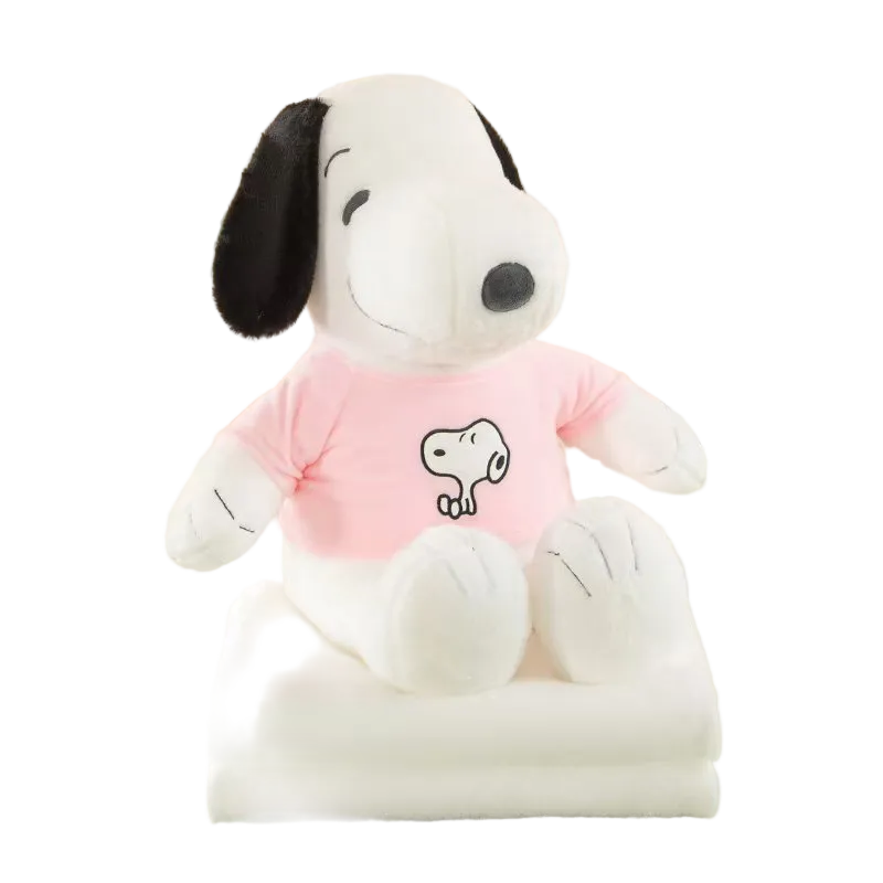 Snoopy Plush with Blanket