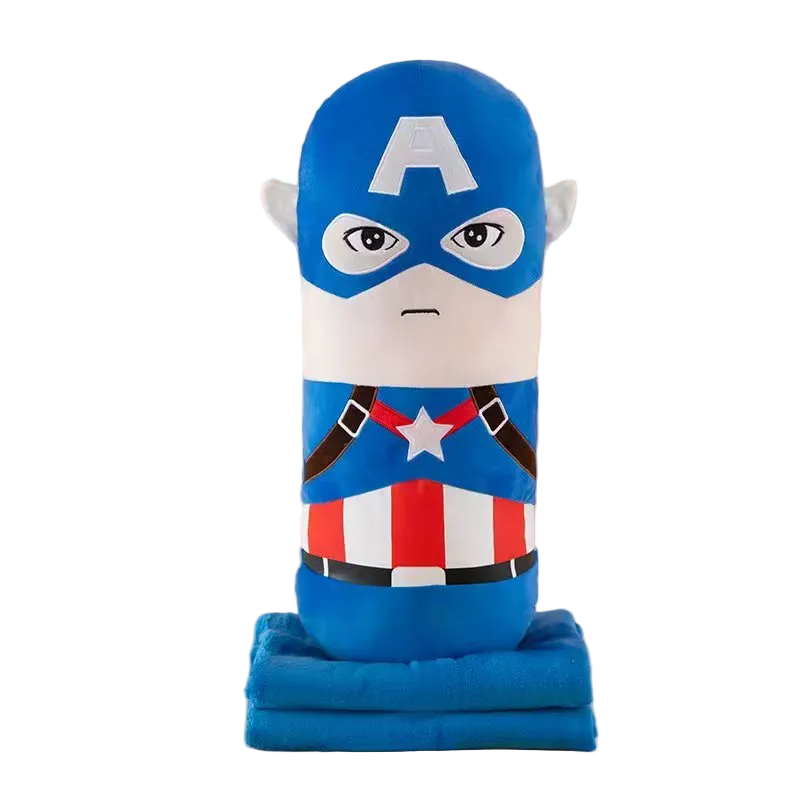 Captain America Plush with Blanket