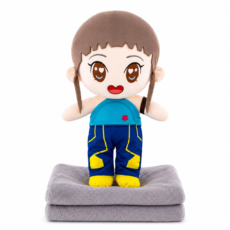 Zoey Plush with Blanket