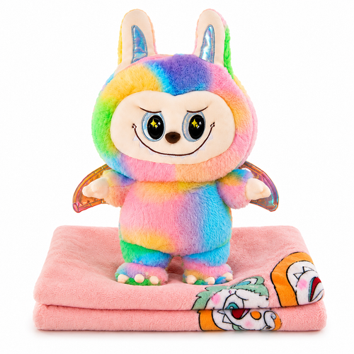 Character Plush with Blanket