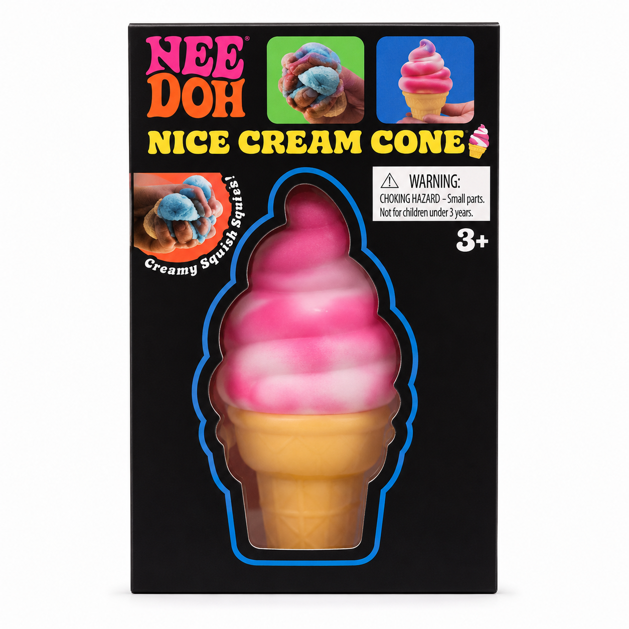 NeeDoh Ice Cream Cone Squishy