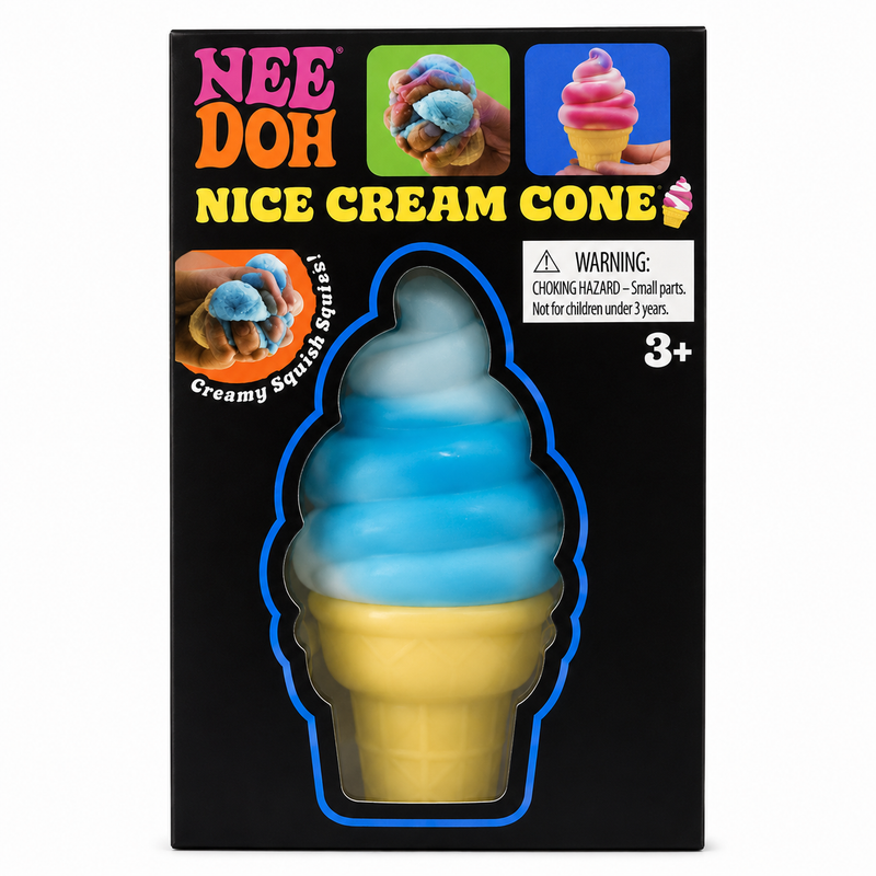 NeeDoh Ice Cream Cone Squishy