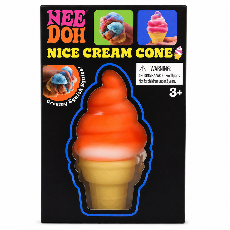 NeeDoh Ice Cream Cone Squishy