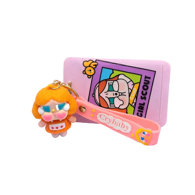 Cry Baby ID Card Keychain
