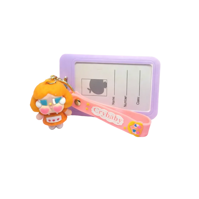 Cry Baby ID Card Keychain