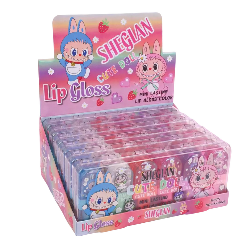 Sheglan Labubu Lip Gloss Set