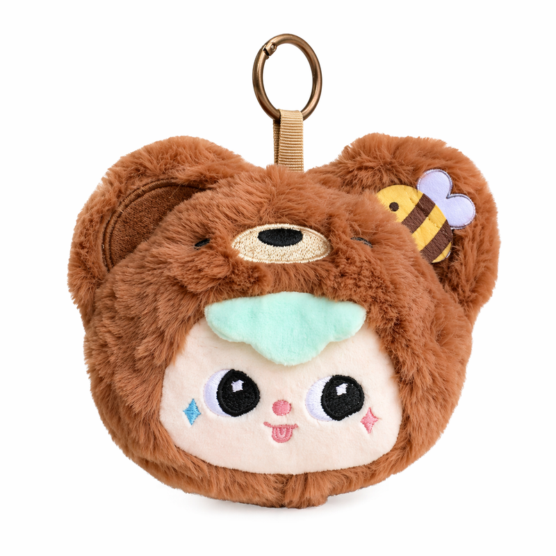Cute Animal Coin Pouch Keychain
