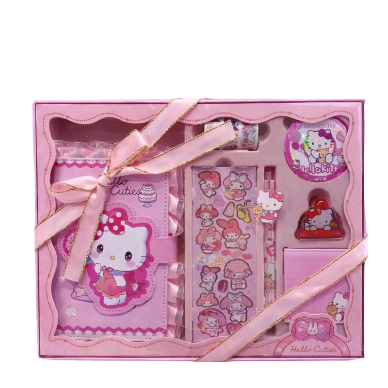 Pink Bow Cutie Stationery Set