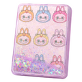 Labubu Floating Glitter Compact Mirror