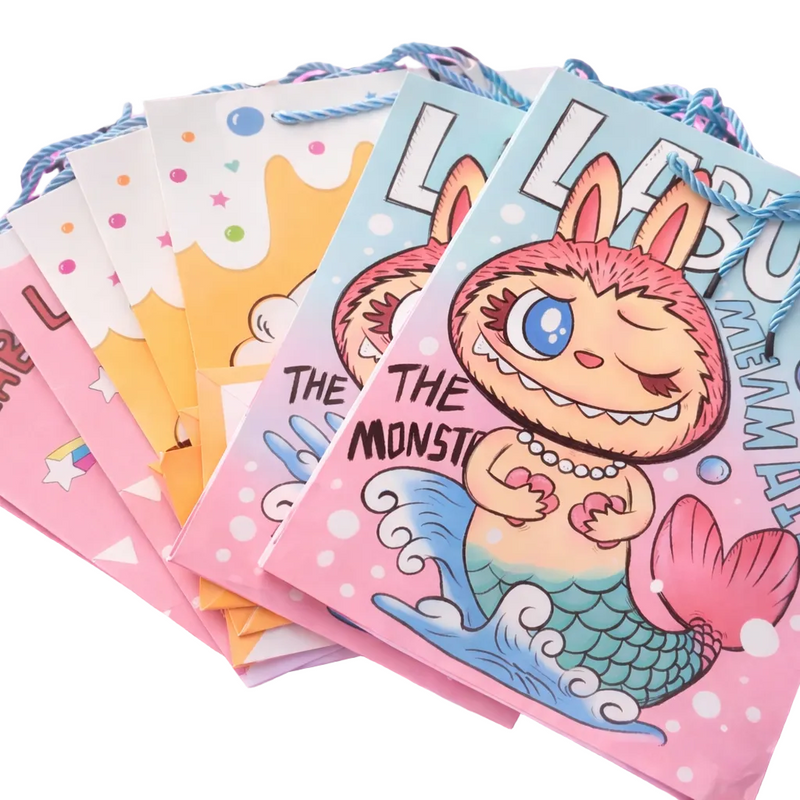 Labubu Gift Bag Set (4 Pack)