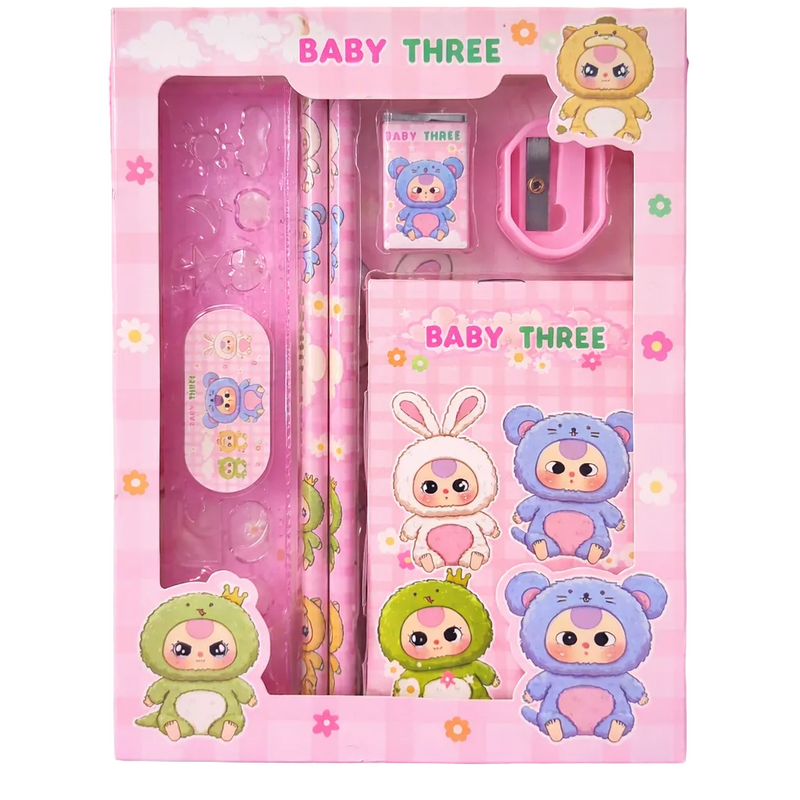 Baby Three Stationery Set