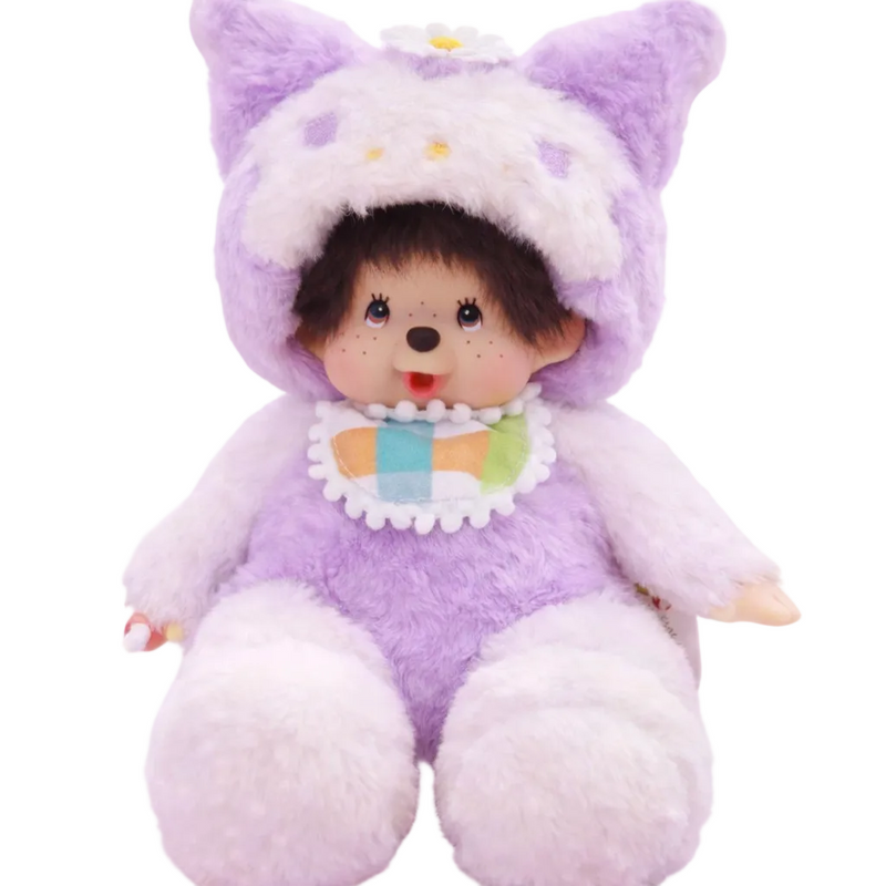 Monchhichi x Kuromi Plush