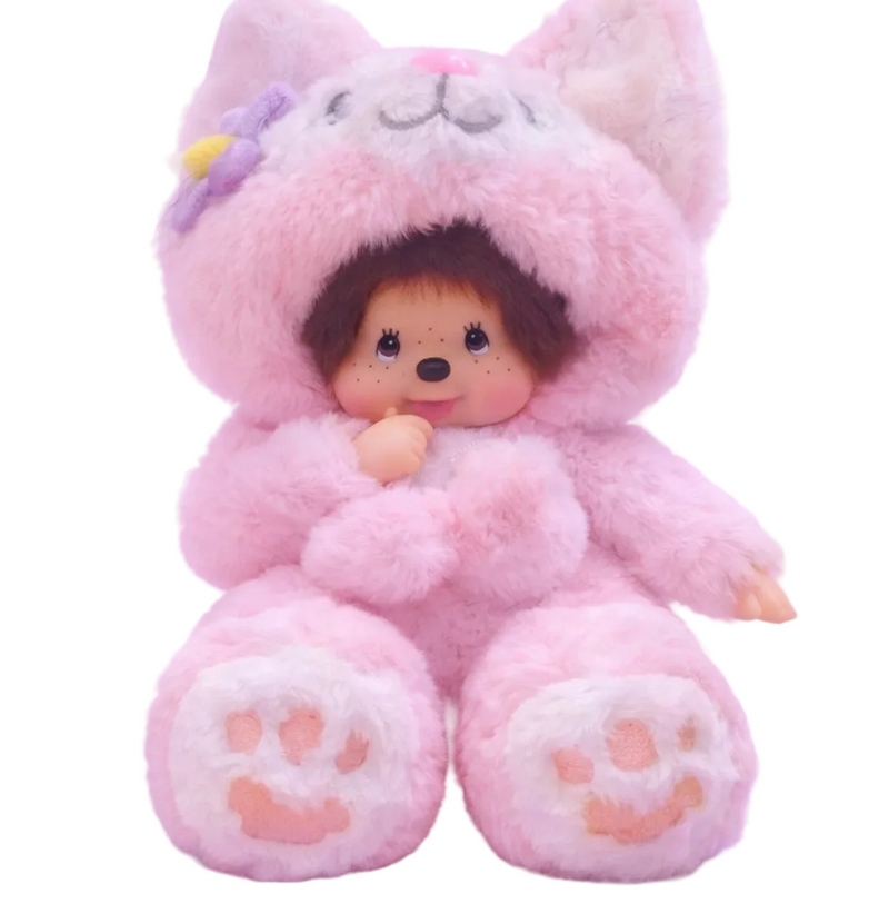 Monchhichi x Hello Kitty Plush