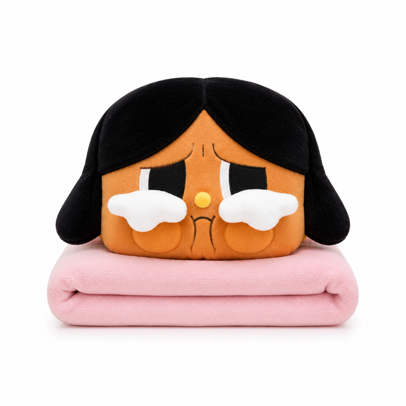 Cry Baby Plush with Blanket