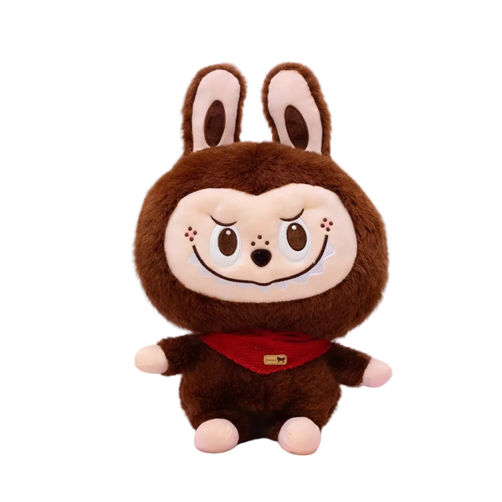 Labubu Plush with Scarf
