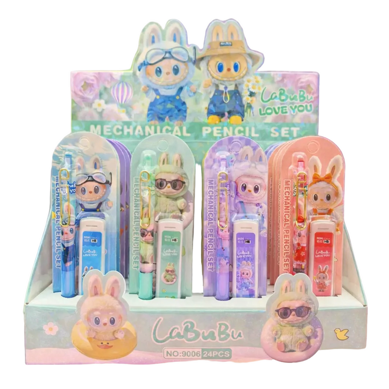 Labubu Mechanical Pencil Set