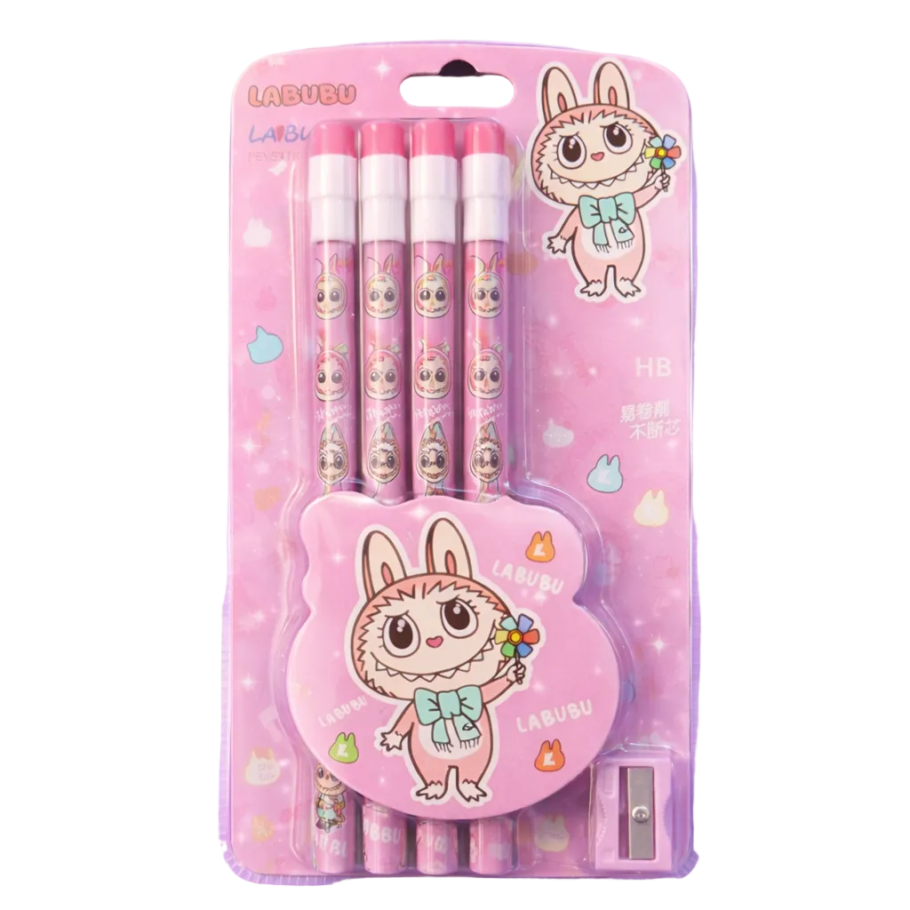 Labubu Pencil Set