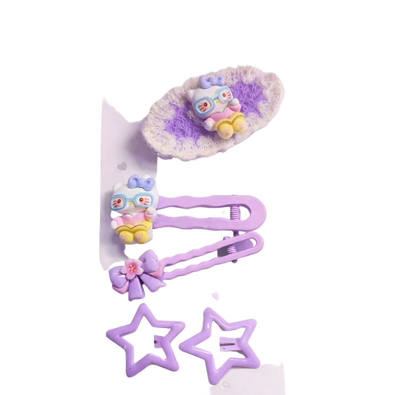 Character Hair Barrettes