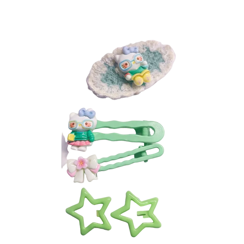 Character Hair Barrettes