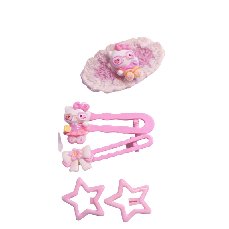 Character Hair Barrettes