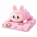 Labubu Plush with Blanket