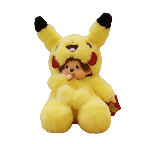 Monchhichi x Pikachu Plush