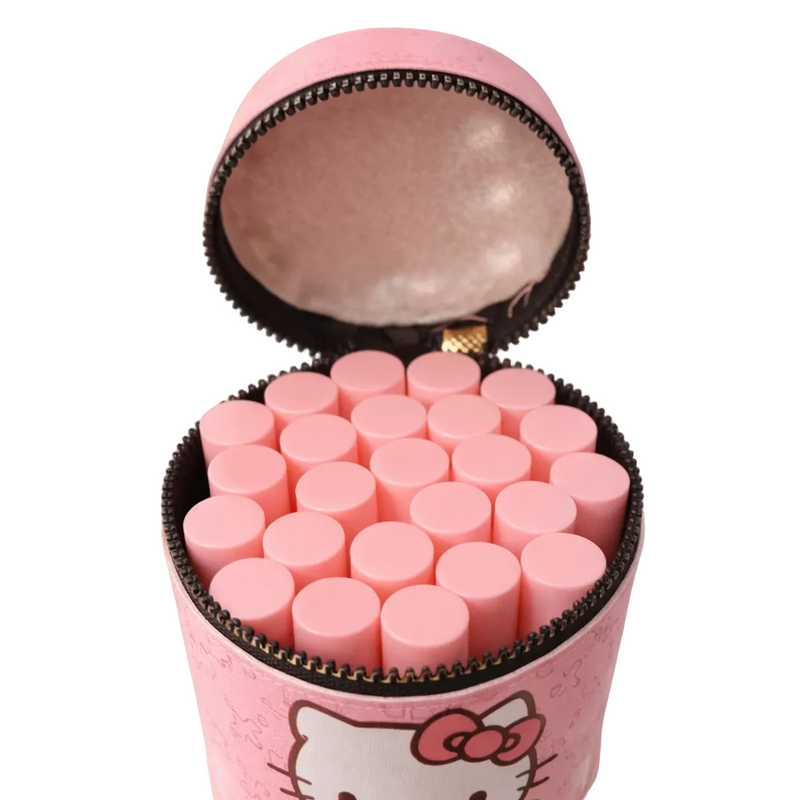 Lip Gloss Case with Pearl Handle