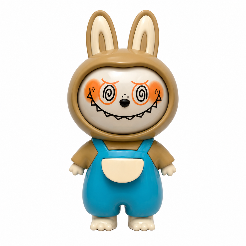 Labubu Changing Faces Keychain
