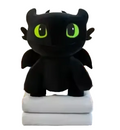 Toothless Night Fury Plush with Blanket