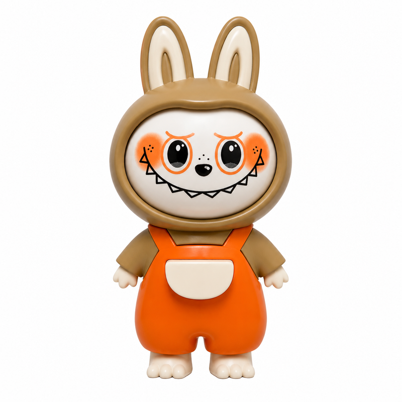 Labubu Changing Faces Keychain
