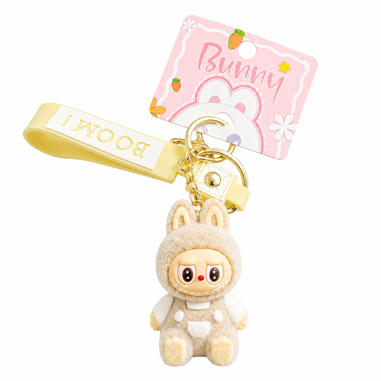 Sitting Labubu Keychain