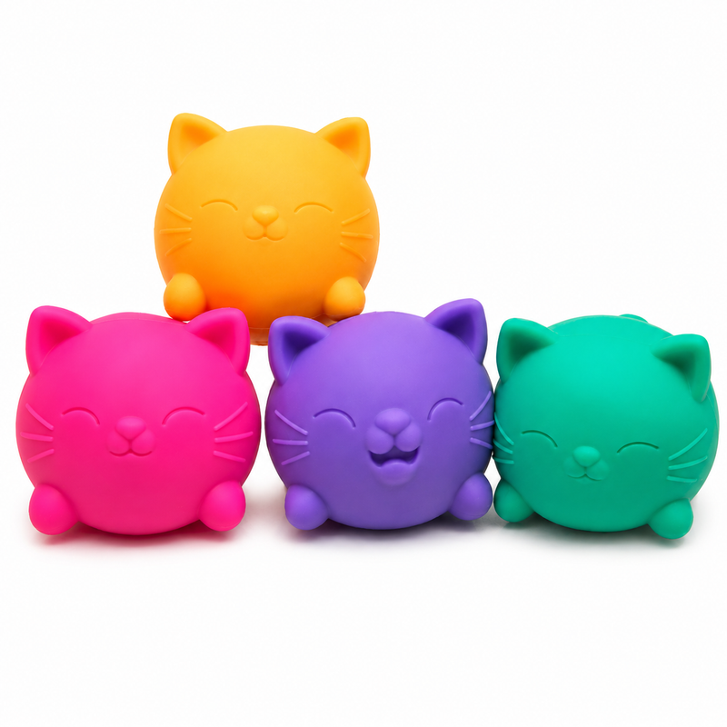 Cool Cats Squishy 4pack