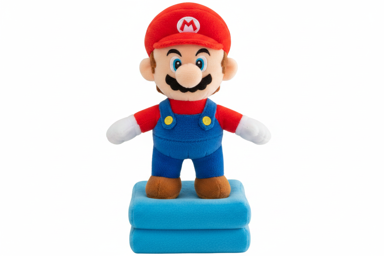 Mario Plush with Blanket