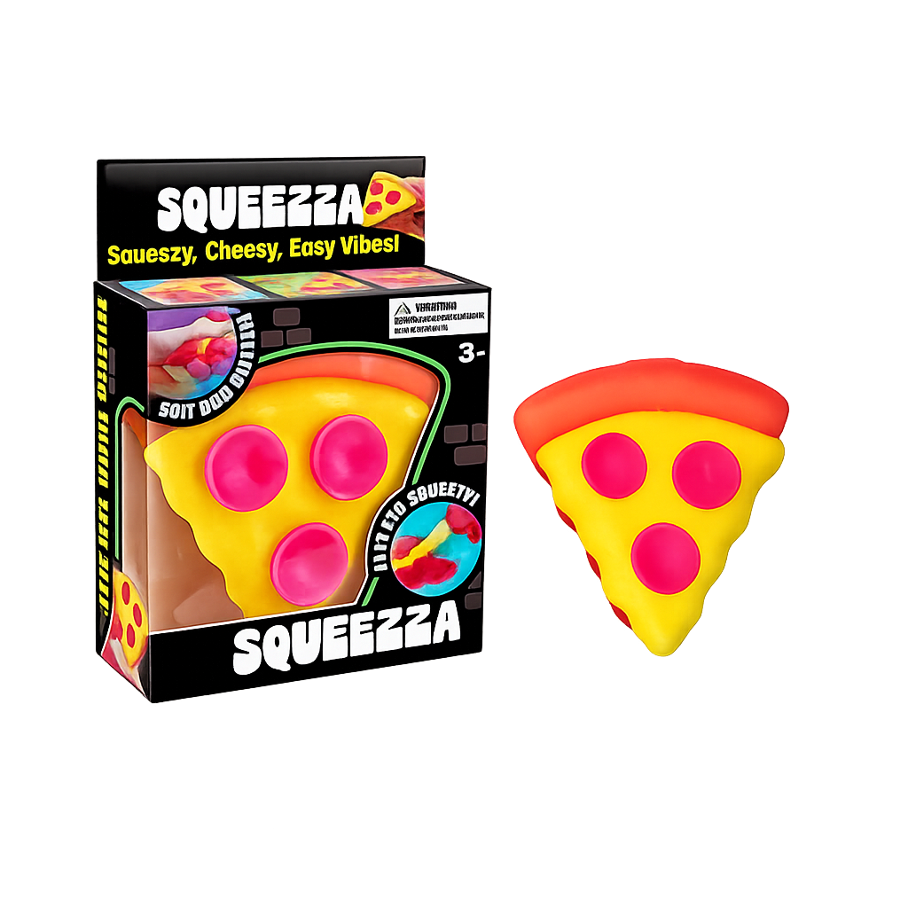 NeeDoh Pizza Squishy