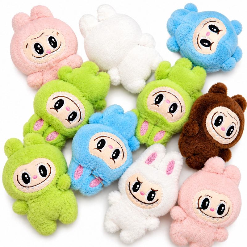 Labubu Plush Keychain