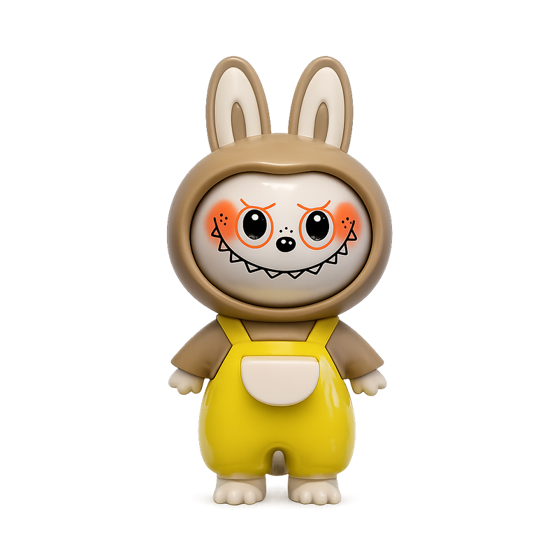 Labubu Changing Faces Keychain