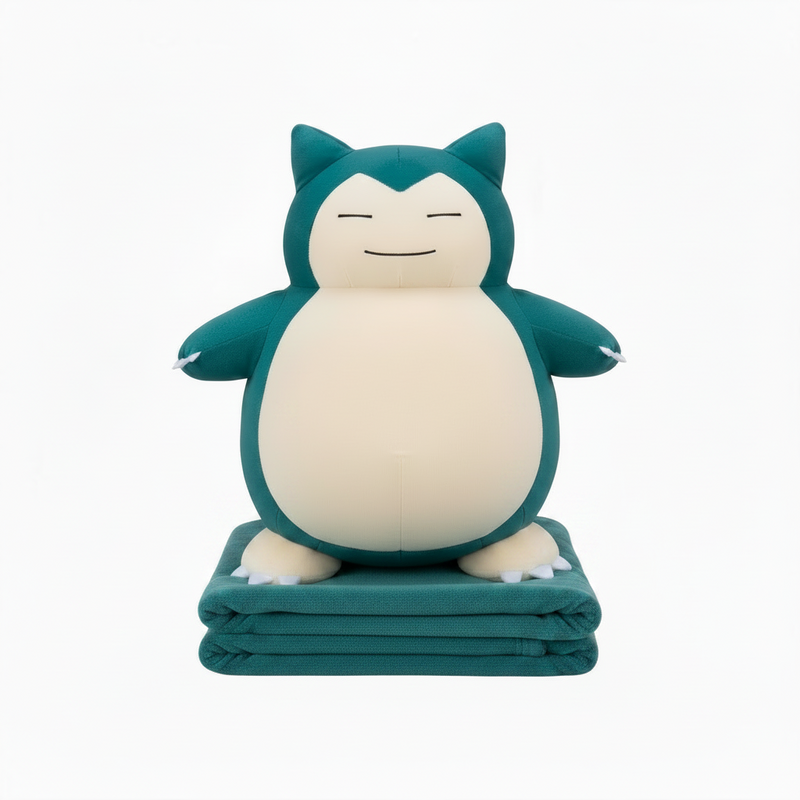 Snorlax Plush with Blanket