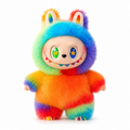 Lafufu Rainbow Plush Keychain